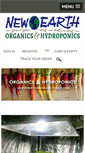 Mobile Screenshot of newearthgardencenter.com